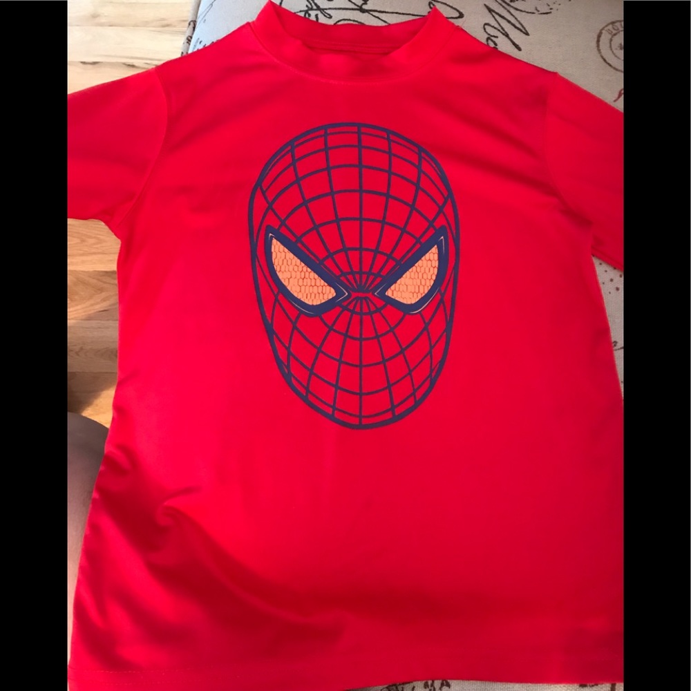 Boys Spiderman Swim Rashguard